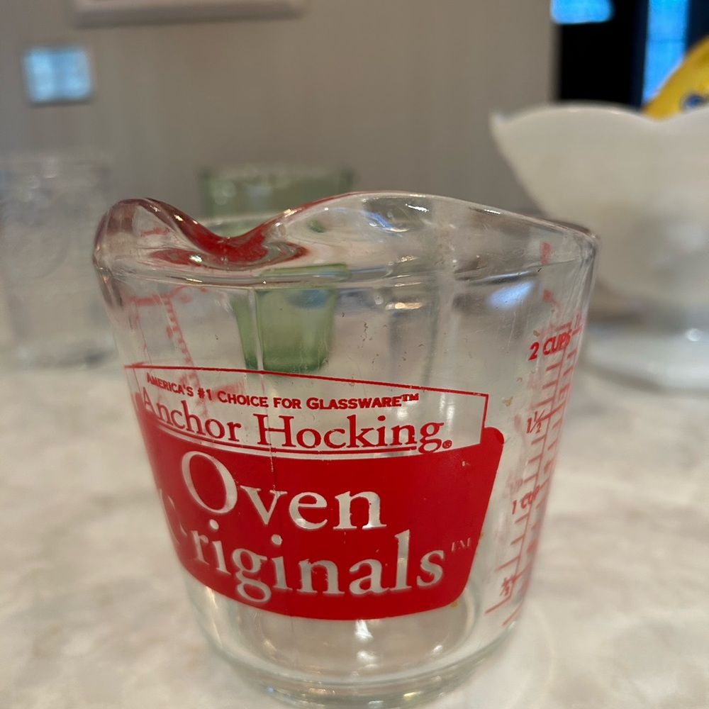Anchor Hocking Originals 2 Cup Glass Measuring Cup